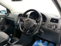 USED 2017 17 VOLKSWAGEN POLO 1.0 Match Edition Hatchback 3dr Petrol Manual Euro 6 (s/s) (60 ps) Only 27000 Miles Great Service History, 2 Keys, Apple Carplay/ Android, Parking Pilot, Cruise Control, Bluetooth & more...