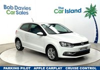 USED 2017 17 VOLKSWAGEN POLO 1.0 Match Edition Hatchback 3dr Petrol Manual Euro 6 (s/s) (60 ps) Only 27000 Miles Great Service History, 2 Keys, Apple Carplay/ Android, Parking Pilot, Cruise Control, Bluetooth & more...