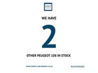 USED 2017 17 PEUGEOT 108 1.0 Active Hatchback 3dr Petrol Manual Euro 6 (68 ps) RAC WARRANTY