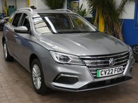 USED 2022 22 MG MG5 61.1kWh Exclusive Long Range Estate 5dr Electric Auto (156 ps) SAT NAV HEATED LEATHER REAR VIEW CAMERA CRUISE CONTROL PARKING SENSORS 1 OWNER SERVICE HISTORY WARRANTY