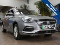 USED 2022 22 MG MG5 61.1kWh Exclusive Long Range Estate 5dr Electric Auto (156 ps) SAT NAV HEATED LEATHER REAR VIEW CAMERA CRUISE CONTROL PARKING SENSORS 1 OWNER SERVICE HISTORY WARRANTY