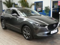 USED 2021 71 MAZDA CX-30 2.0 e-SKYACTIV X MHEV Sport Lux SUV 5dr Petrol Manual Euro 6 (s/s) (186 ps) SUNROOF SAT NAV CARPLAY REAR VIEW CAMERA HEATED SEATS CRUISE CONTROL PARKING SENSORS 1 OWNER SERVICE HISTORY WARRANTY