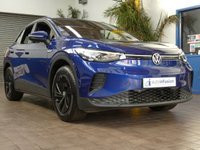 USED 2023 23 VOLKSWAGEN ID.4 Pure Performance 52kWh Life SUV 5dr Electric Auto (170 ps) SAT NAV PART LEATHER INTERIOR HEATED SEATS REAR VIEW CAMERA CRUISE CONTROL PARKING SENSORS 1 OWNER SERVICE HSITORY WARRANTY