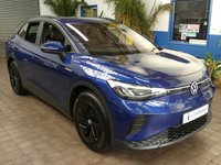 USED 2023 23 VOLKSWAGEN ID.4 Pure Performance 52kWh Life SUV 5dr Electric Auto (170 ps) SAT NAV PART LEATHER INTERIOR HEATED SEATS REAR VIEW CAMERA CRUISE CONTROL PARKING SENSORS 1 OWNER SERVICE HSITORY WARRANTY