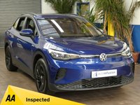 USED 2023 23 VOLKSWAGEN ID.4 Pure Performance 52kWh Life SUV 5dr Electric Auto (170 ps) SAT NAV PART LEATHER INTERIOR HEATED SEATS REAR VIEW CAMERA CRUISE CONTROL PARKING SENSORS 1 OWNER SERVICE HSITORY WARRANTY