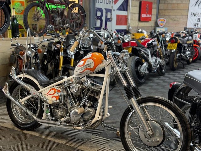 View our HARLEY-DAVIDSON PAN HEAD CHOPPER