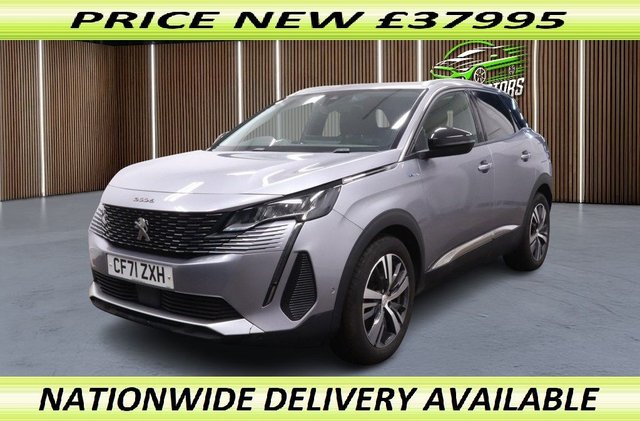 2022 3008 1.6 13.2KWH ALLURE PREMIUM SUV 5DR PETROL PLUG IN HYBRID E EAT... photo