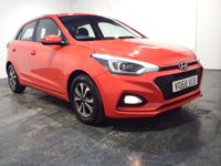 USED 2018 68 HYUNDAI I20 1.2 SE Launch Edition Hatchback 5dr Petrol Manual Euro 6 (s/s) (84 ps) 5 HYUNDAI SERVICES-REAR CAMERA-APPLE CAR PLAY/ANDROID AUTO-DAB-A/C
