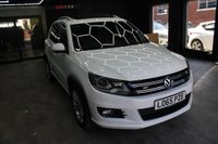 USED 2015 65 VOLKSWAGEN TIGUAN 2.0 TDI BlueMotion Tech R-Line Edition SUV 5dr Diesel DSG 4WD Euro 6 (s/s) (150 ps) PANORAMIC SUNROOF - HEATED LEATHERS
