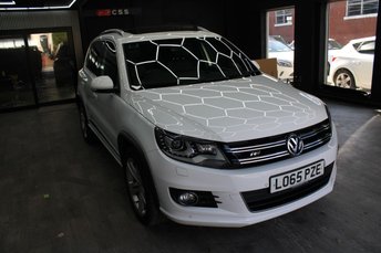 2015 VOLKSWAGEN TIGUAN 2.0 TDI BlueMotion Tech R-Line Edition SUV 5dr Diesel DSG 4WD Euro 6 (s/s) (150 ps) &pound;11955.00