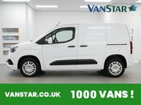 USED 2021 21 VAUXHALL COMBO 1.5 TURBO D 100 BHP L1 SWB 2300 SPORTIVE  3 X SEATS | CARPLAY | AIR CON | 2300 WEIGHT