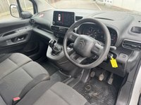 USED 2021 21 CITROEN BERLINGO 1.5 BlueHDi 650 Enterprise M Panel Van 5dr Diesel Manual SWB Euro 6 (s/s) (75 ps) This 2021 Citroen Berlingo is a clear vehicle history example, offering peace of mind alongside its practical features. This 1.5 BlueHDi 650 Enterprise M SWB Euro 6 (s/s) 5dr model, with its 1.5 litre diesel engine, is presented in the Enterprise M trim. It benefits from rear parking sensors with parking assistance, air conditioning, and an 8in colour touchscreen that includes Citroen Connect DAB Radio, Bluetooth handsfree, a USB socket, and an aux in jack. The height adjustable halogen headligh