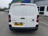 USED 2021 21 CITROEN BERLINGO 1.5 BlueHDi 650 Enterprise M Panel Van 5dr Diesel Manual SWB Euro 6 (s/s) (75 ps) This 2021 Citroen Berlingo is a clear vehicle history example, offering peace of mind alongside its practical features. This 1.5 BlueHDi 650 Enterprise M SWB Euro 6 (s/s) 5dr model, with its 1.5 litre diesel engine, is presented in the Enterprise M trim. It benefits from rear parking sensors with parking assistance, air conditioning, and an 8in colour touchscreen that includes Citroen Connect DAB Radio, Bluetooth handsfree, a USB socket, and an aux in jack. The height adjustable halogen headligh