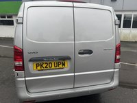 USED 2020 20 MERCEDES-BENZ VITO 2.1 116 CDI Premium Panel Van 5dr Diesel Manual RWD L2 Euro 6 (s/s) (163 ps) This 2020 Mercedes Benz Vito 116 CDI Premium RWD L2 Euro 6 (s/s) 5dr boasts a clear vehicle history and has had only one owner from new.  This well maintained example features a 2.1 litre diesel engine producing 161 bhp, paired with a Premium trim level.  For your convenience, it comes equipped with a reversing camera, Audio 15 with Bluetooth connectivity, and TEMPMATIC air conditioning.  Navigating tight spaces is made easier with Active Parking Assist, which includes front and rear sensors.