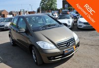 USED 2010 60 MERCEDES-BENZ A-CLASS 1.5 A160 Classic SE Hatchback 5dr Petrol CVT (157 g/km, 95 bhp) Aftermarket Infotainment Fitted