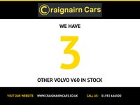 USED 2018 18 VOLVO V60 2.0 D4 SE Lux Nav Estate 5dr Diesel Auto Euro 6 (s/s) (190 ps) 65000 Miles Full Volvo Dealer Service History+Full Leather Heated Seats+Navigation+More