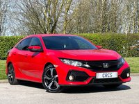 USED 2019 19 HONDA CIVIC 1.6 i-DTEC SR Hatchback 5dr Diesel Auto Euro 6 (s/s) (120 ps) SAT NAV+REVERSING CAMERA +BLUETOOTH