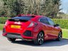 USED 2019 19 HONDA CIVIC 1.6 i-DTEC SR Hatchback 5dr Diesel Auto Euro 6 (s/s) (120 ps) SAT NAV+REVERSING CAMERA +BLUETOOTH
