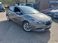 USED 2016 16 VAUXHALL ASTRA 1.4i Turbo Design Euro 6 5dr S/H, DAB, Bluetooth, warranty