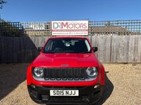 USED 2015 15 JEEP RENEGADE 1.6 MultiJetII Sport SUV 5dr Diesel Manual Euro 5 (s/s) (120 ps) ** WE OFFER FINANCE ON THIS CAR **
