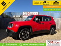 USED 2015 15 JEEP RENEGADE 1.6 MultiJetII Sport SUV 5dr Diesel Manual Euro 5 (s/s) (120 ps) ** WE OFFER FINANCE ON THIS CAR **