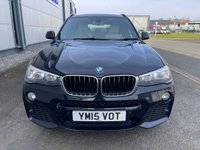 USED 2015 15 BMW X3 2.0 20d M Sport SUV 5dr Diesel Auto xDrive Euro 6 (s/s) (190 ps) SAT NAV, FRONT AND REAR SENSORS