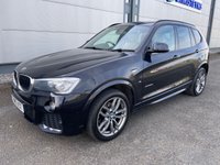USED 2015 15 BMW X3 2.0 20d M Sport SUV 5dr Diesel Auto xDrive Euro 6 (s/s) (190 ps) SAT NAV, FRONT AND REAR SENSORS