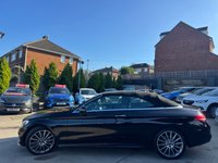 USED 2017 17 MERCEDES-BENZ C-CLASS 2.1 C220d AMG Line Cabriolet 2dr Diesel G-Tronic+ 4MATIC Euro 6 (s/s) (170 ps) 12 MONTHS MOT AND FULL SERVICE