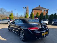 USED 2017 17 MERCEDES-BENZ C-CLASS 2.1 C220d AMG Line Cabriolet 2dr Diesel G-Tronic+ 4MATIC Euro 6 (s/s) (170 ps) 12 MONTHS MOT AND FULL SERVICE