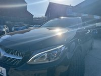 USED 2017 17 MERCEDES-BENZ C-CLASS 2.1 C220d AMG Line Cabriolet 2dr Diesel G-Tronic+ 4MATIC Euro 6 (s/s) (170 ps) 12 MONTHS MOT AND FULL SERVICE