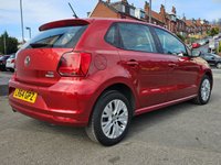USED 2014 64 VOLKSWAGEN POLO 1.2 TSI BlueMotion Tech SE Hatchback 5dr Petrol Manual Euro 6 (s/s) (90 ps) &pound;20 TAX -- FULL SERVICE HISTORY -- FULL MOT -- SAT NAV -- PARKING SENSORS