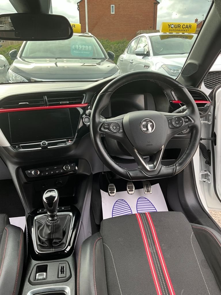 USED 2021 21 VAUXHALL CORSA 1.2 Turbo SRi Premium Hatchback 5dr Petrol Manual Euro 6 (s/s) (100 ps) 