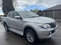 USED 2019 19 MITSUBISHI L200 2.4 DI-D DC Warrior Pickup Double Cab 4dr Diesel Auto 4WD Euro 6 (178 ps) With only one owner and exceptionally low mileage for its age, this 2019 Mitsubishi L200 2.4 DI-D DC Warrior Pickup Double Cab presents a superb opportunity. This Euro 6 compliant, four wheel drive diesel automatic boasts a powerful 2.4 litre engine and a substantial towing weight of 3100 kg, making it a capable workhorse. Its clear vehicle history check provides peace of mind, while notable features include Bi-Xenon HID headlamps, front seat heaters, a rear view camera, automatic light sensors.