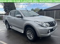 USED 2019 19 MITSUBISHI L200 2.4 DI-D DC Warrior Pickup Double Cab 4dr Diesel Auto 4WD Euro 6 (178 ps) With only one owner and exceptionally low mileage for its age, this 2019 Mitsubishi L200 2.4 DI-D DC Warrior Pickup Double Cab presents a superb opportunity. This Euro 6 compliant, four wheel drive diesel automatic boasts a powerful 2.4 litre engine and a substantial towing weight of 3100 kg, making it a capable workhorse. Its clear vehicle history check provides peace of mind, while notable features include Bi-Xenon HID headlamps, front seat heaters, a rear view camera, automatic light sensors.