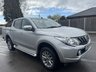 USED 2019 19 MITSUBISHI L200 2.4 DI-D DC Warrior Pickup Double Cab 4dr Diesel Auto 4WD Euro 6 (178 ps) With only one owner and exceptionally low mileage for its age, this 2019 Mitsubishi L200 2.4 DI-D DC Warrior Pickup Double Cab presents a superb opportunity. This Euro 6 compliant, four wheel drive diesel automatic boasts a powerful 2.4 litre engine and a substantial towing weight of 3100 kg, making it a capable workhorse. Its clear vehicle history check provides peace of mind, while notable features include Bi-Xenon HID headlamps, front seat heaters, a rear view camera, automatic light sensors.