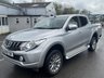 USED 2019 19 MITSUBISHI L200 2.4 DI-D DC Warrior Pickup Double Cab 4dr Diesel Auto 4WD Euro 6 (178 ps) With only one owner and exceptionally low mileage for its age, this 2019 Mitsubishi L200 2.4 DI-D DC Warrior Pickup Double Cab presents a superb opportunity. This Euro 6 compliant, four wheel drive diesel automatic boasts a powerful 2.4 litre engine and a substantial towing weight of 3100 kg, making it a capable workhorse. Its clear vehicle history check provides peace of mind, while notable features include Bi-Xenon HID headlamps, front seat heaters, a rear view camera, automatic light sensors.