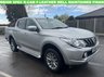 USED 2019 19 MITSUBISHI L200 2.4 DI-D DC Warrior Pickup Double Cab 4dr Diesel Auto 4WD Euro 6 (178 ps) With only one owner and exceptionally low mileage for its age, this 2019 Mitsubishi L200 2.4 DI-D DC Warrior Pickup Double Cab presents a superb opportunity. This Euro 6 compliant, four wheel drive diesel automatic boasts a powerful 2.4 litre engine and a substantial towing weight of 3100 kg, making it a capable workhorse. Its clear vehicle history check provides peace of mind, while notable features include Bi-Xenon HID headlamps, front seat heaters, a rear view camera, automatic light sensors.