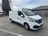 USED 2021 71 NISSAN NV300 2.0 dCi 30 Acenta Panel Van 4dr Diesel Manual L2 H1 Euro 6 (120 ps) This 2021 Nissan NV300 presents an exceptional ownership proposition, boasting a single owner and remarkably low mileage for its age.  Powered by a 2.0 litre dCi diesel engine, this Euro 6 compliant L2 H1 model offers efficient performance.  Its vehicle history is clear, providing peace of mind for its next owner. The Acenta trim level ensures a well equipped experience, and this particular NV300 benefits from a low insurance group, making it an economical choice to run.