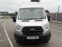 USED 2022 72 FORD TRANSIT 2.0 350 EcoBlue Trend Panel Van 5dr Diesel Manual RWD L4 H3 Euro 6 (s/s) (130 ps) TAIL LIFT This 2022 Ford Transit 2.0 350 EcoBlue Trend RWD L4 H3 Euro 6 (s/s) 5dr is a rare find, having had only one owner since new. This robust 350 Trend variant boasts a powerful 2.0L Diesel Engine and meets Euro 6 emission standards. It comes equipped with a 12in Touchscreen featuring the advanced SYNC 4 system, offering seamless integration with Android Auto and Apple CarPlay. For enhanced convenience and safety, it includes Front Parking Aid with Parking Assistance.