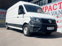 USED 2022 72 VOLKSWAGEN CRAFTER 2.0 TDI CR35 Trendline Panel Van 5dr Diesel Manual FWD LWB High Roof Euro 6 (s/s) (140 ps) PARKING CAMERA, PARKING SENSORS, HUGE LOAD SPACE!!!