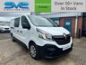 USED 2021 21 RENAULT TRAFIC CREW CAB KOMBI VAN 6 SEATER LWB 120bhp 6 SPEED EURO 6, 17,000 MILES 6 MNTH WARRANTY, FULL MOT, JUST SERVICED