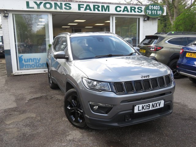2019 19 Jeep Compass 1.6 MultiJet II Night Eagle SUV 5dr Diesel Manual Euro 6 (s/s) 118 BHP