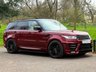 USED 2016 16 LAND ROVER RANGE ROVER SPORT 3.0 SD V6 AUTOBIOGRAPHY DYNAMIC LUMMA KIT BLACK PACK OPEN PAN ROOF HEAT & COOL SEATS SAT NAV TV REAR CAM STEPS 306 BHP HEAT+COOL SEATS~TV~BLACK PACK