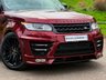 USED 2016 16 LAND ROVER RANGE ROVER SPORT 3.0 SD V6 AUTOBIOGRAPHY DYNAMIC LUMMA KIT BLACK PACK OPEN PAN ROOF HEAT & COOL SEATS SAT NAV TV REAR CAM STEPS 306 BHP HEAT+COOL SEATS~TV~BLACK PACK