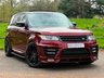 USED 2016 16 LAND ROVER RANGE ROVER SPORT 3.0 SD V6 AUTOBIOGRAPHY DYNAMIC LUMMA KIT BLACK PACK OPEN PAN ROOF HEAT & COOL SEATS SAT NAV TV REAR CAM STEPS 306 BHP HEAT+COOL SEATS~TV~BLACK PACK
