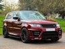 USED 2016 16 LAND ROVER RANGE ROVER SPORT 3.0 SD V6 AUTOBIOGRAPHY DYNAMIC LUMMA KIT BLACK PACK OPEN PAN ROOF HEAT & COOL SEATS SAT NAV TV REAR CAM STEPS 306 BHP HEAT+COOL SEATS~TV~BLACK PACK