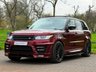 USED 2016 16 LAND ROVER RANGE ROVER SPORT 3.0 SD V6 AUTOBIOGRAPHY DYNAMIC LUMMA KIT BLACK PACK OPEN PAN ROOF HEAT & COOL SEATS SAT NAV TV REAR CAM STEPS 306 BHP HEAT+COOL SEATS~TV~BLACK PACK