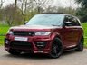 USED 2016 16 LAND ROVER RANGE ROVER SPORT 3.0 SD V6 AUTOBIOGRAPHY DYNAMIC LUMMA KIT BLACK PACK OPEN PAN ROOF HEAT & COOL SEATS SAT NAV TV REAR CAM STEPS 306 BHP HEAT+COOL SEATS~TV~BLACK PACK