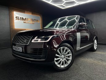 2018 LAND ROVER RANGE ROVER