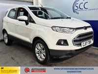 USED 2017 17 FORD ECOSPORT 1.0T EcoBoost Zetec SUV 5dr Petrol Manual 2WD Euro 6 (s/s) (125 ps) 